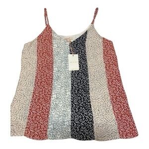 NWT Skies‎ Are Blue Multicolor Print Camisole